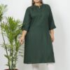 Green Plus Size Kurti For Women
