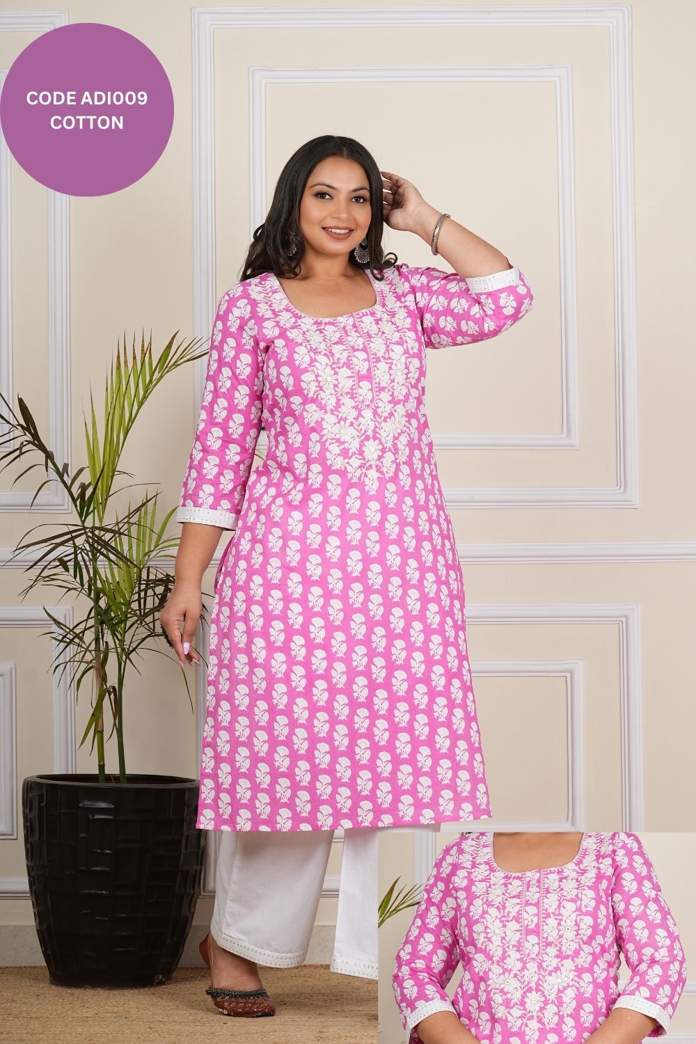 Cotton Kurtis – ADI0009-3