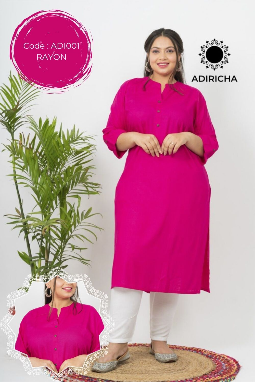 Rayon Kurtis – ADI0001-7