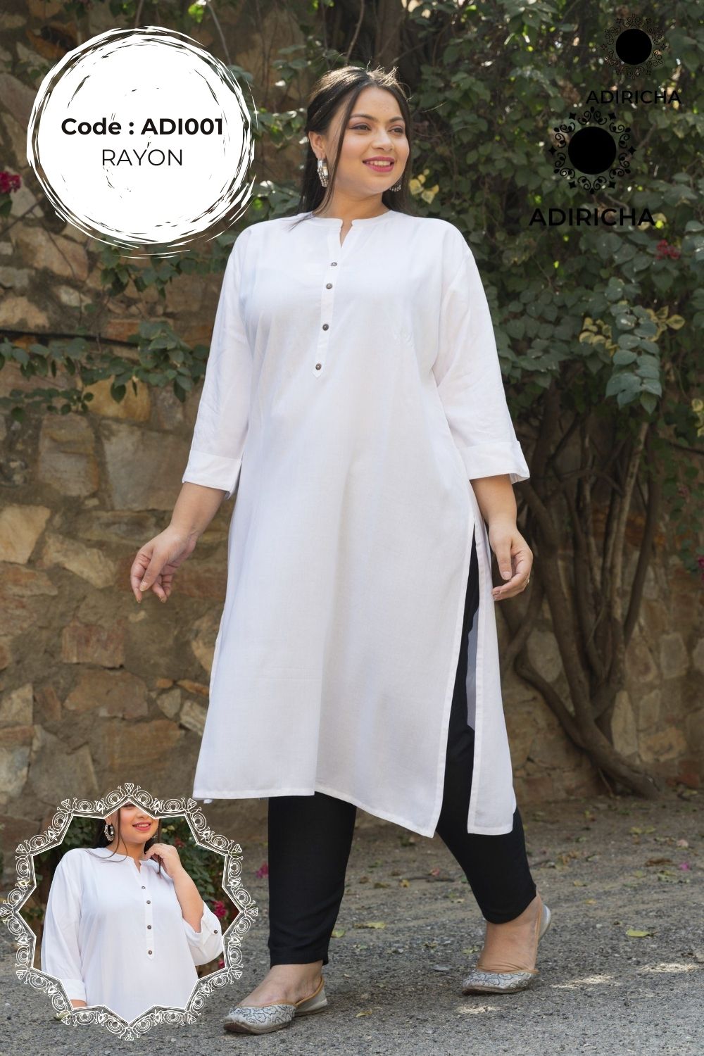 Rayon Kurtis – ADI0001-6