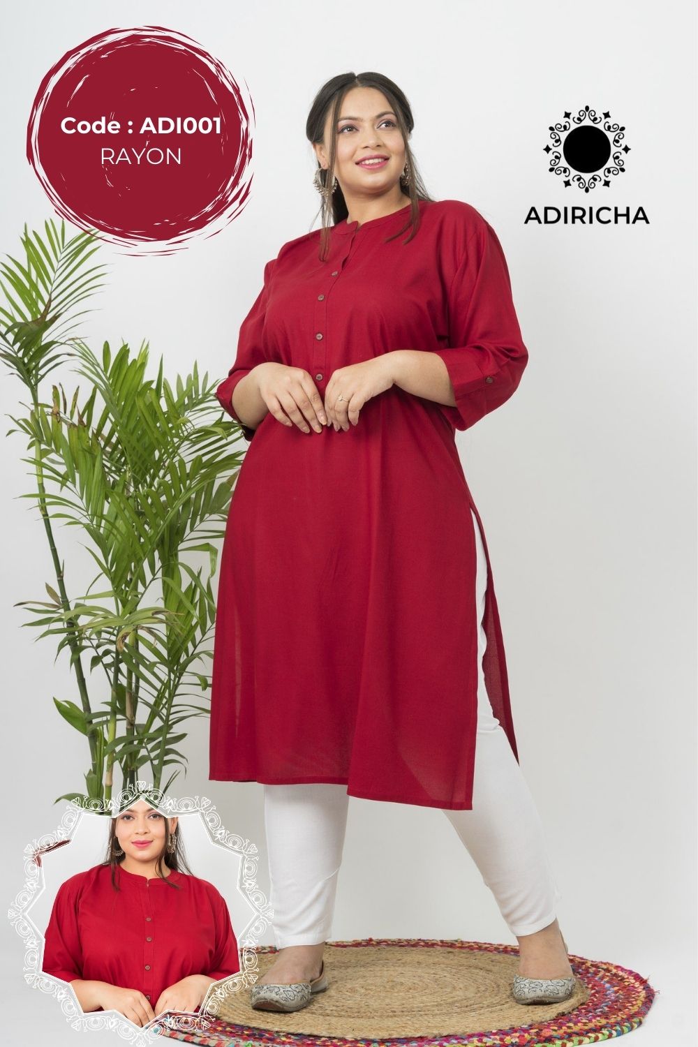 Rayon Kurtis – ADI0001-4