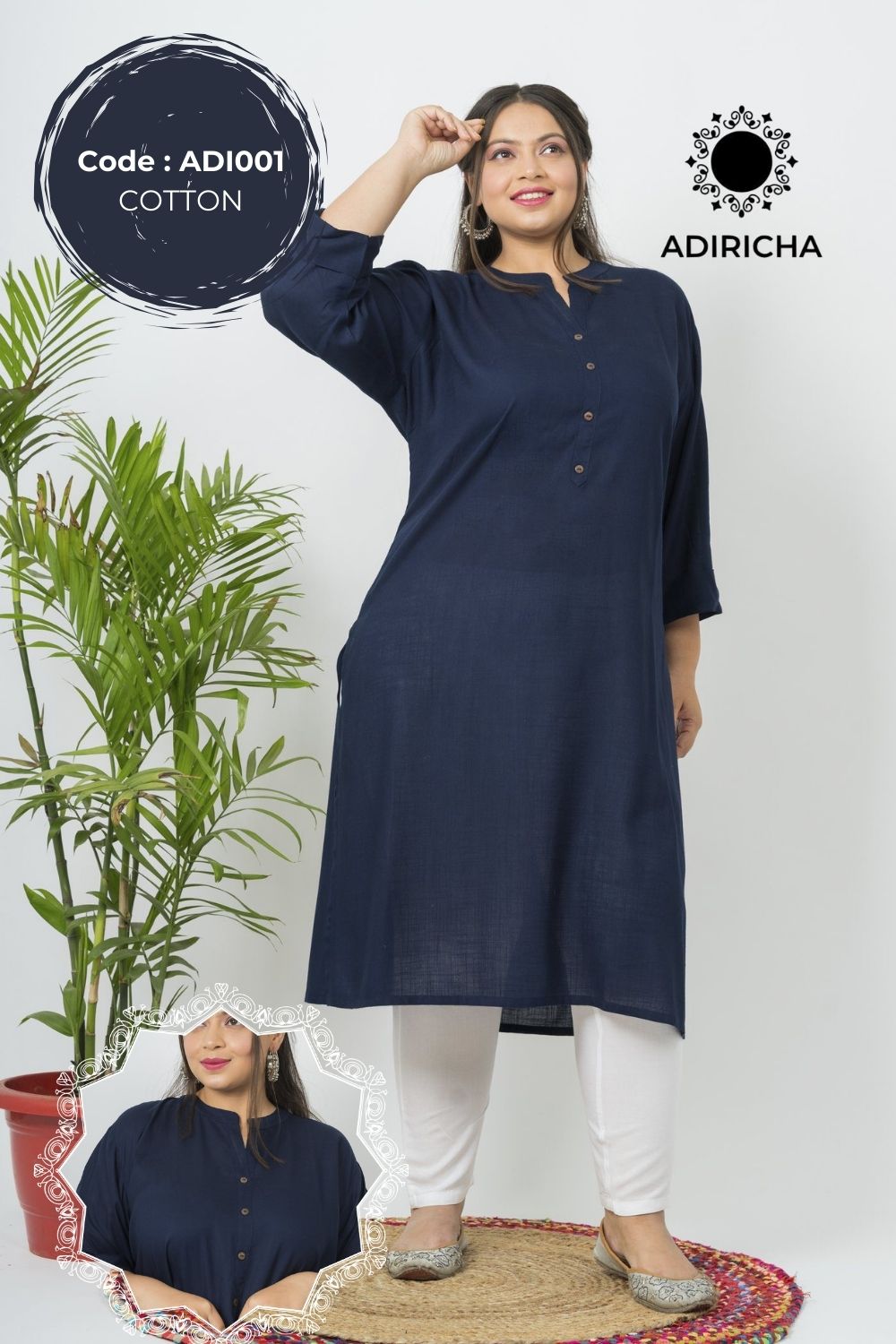 Rayon Kurtis – ADI0001-3