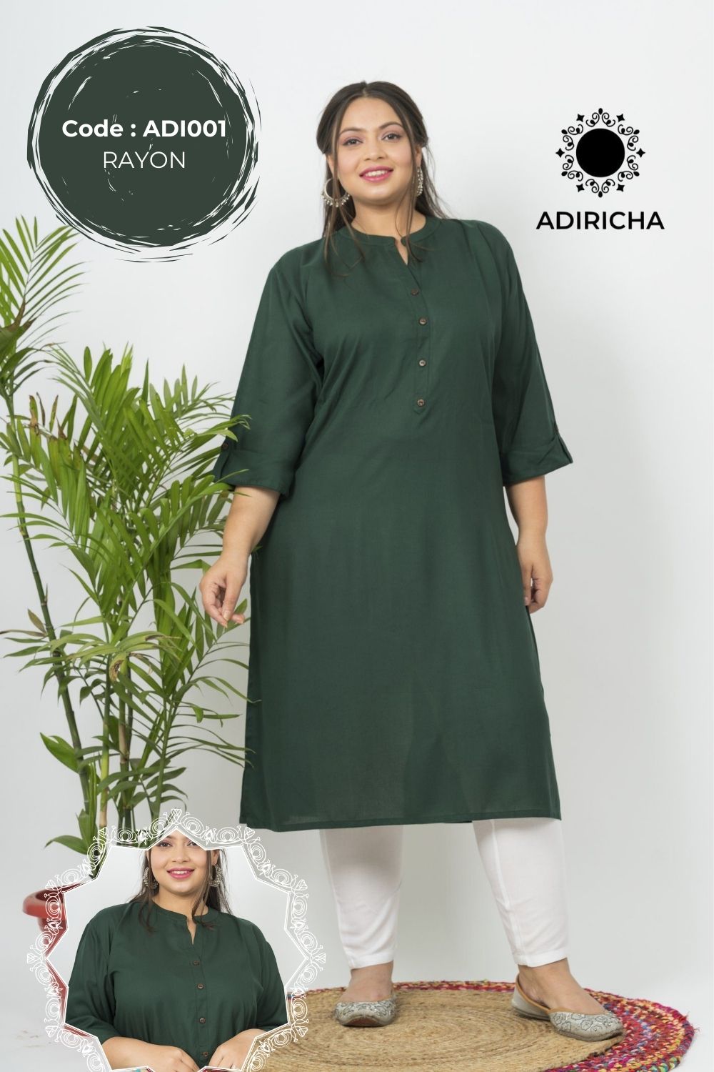 Rayon Kurtis – ADI0001-1