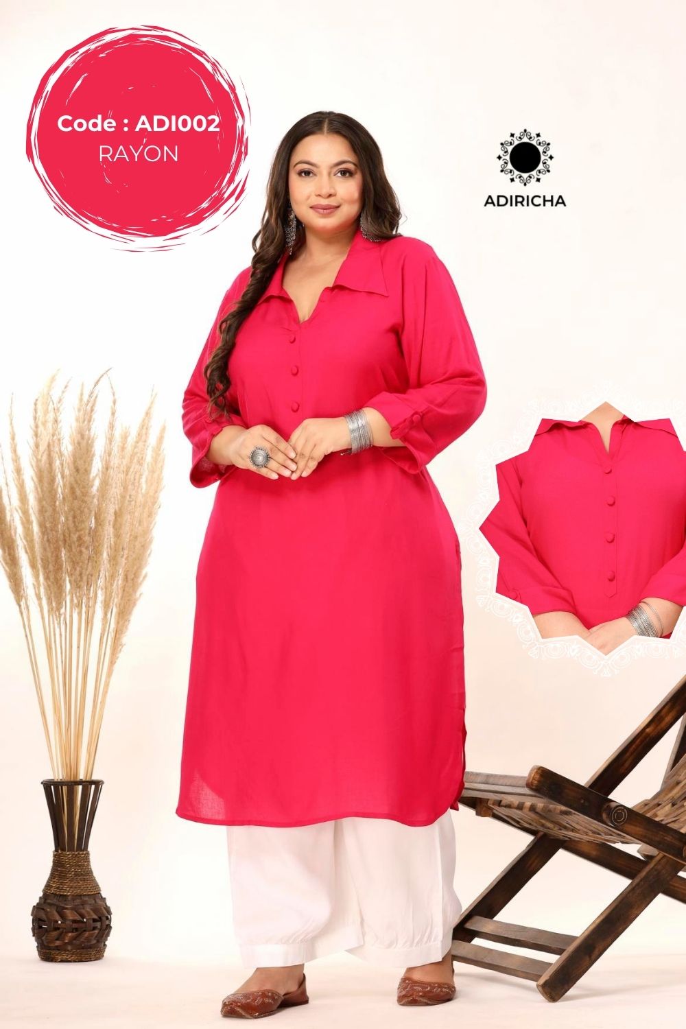 Rayon Kurtis – ADI0002-6