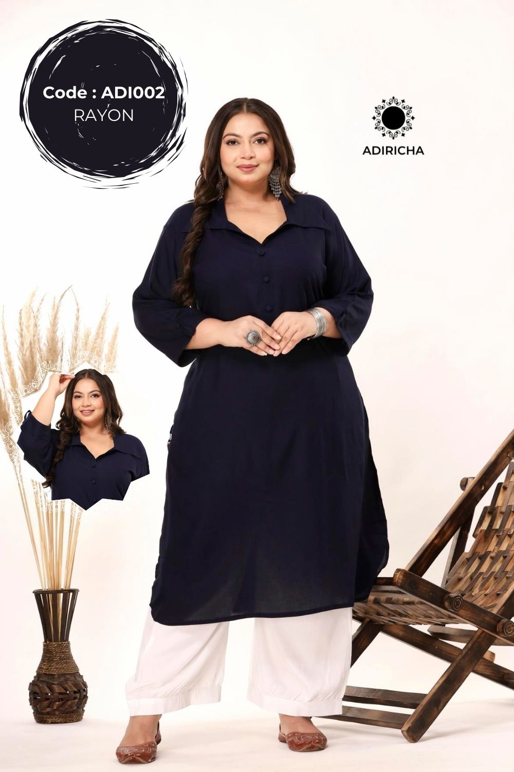 Rayon Kurtis – ADI0002-5