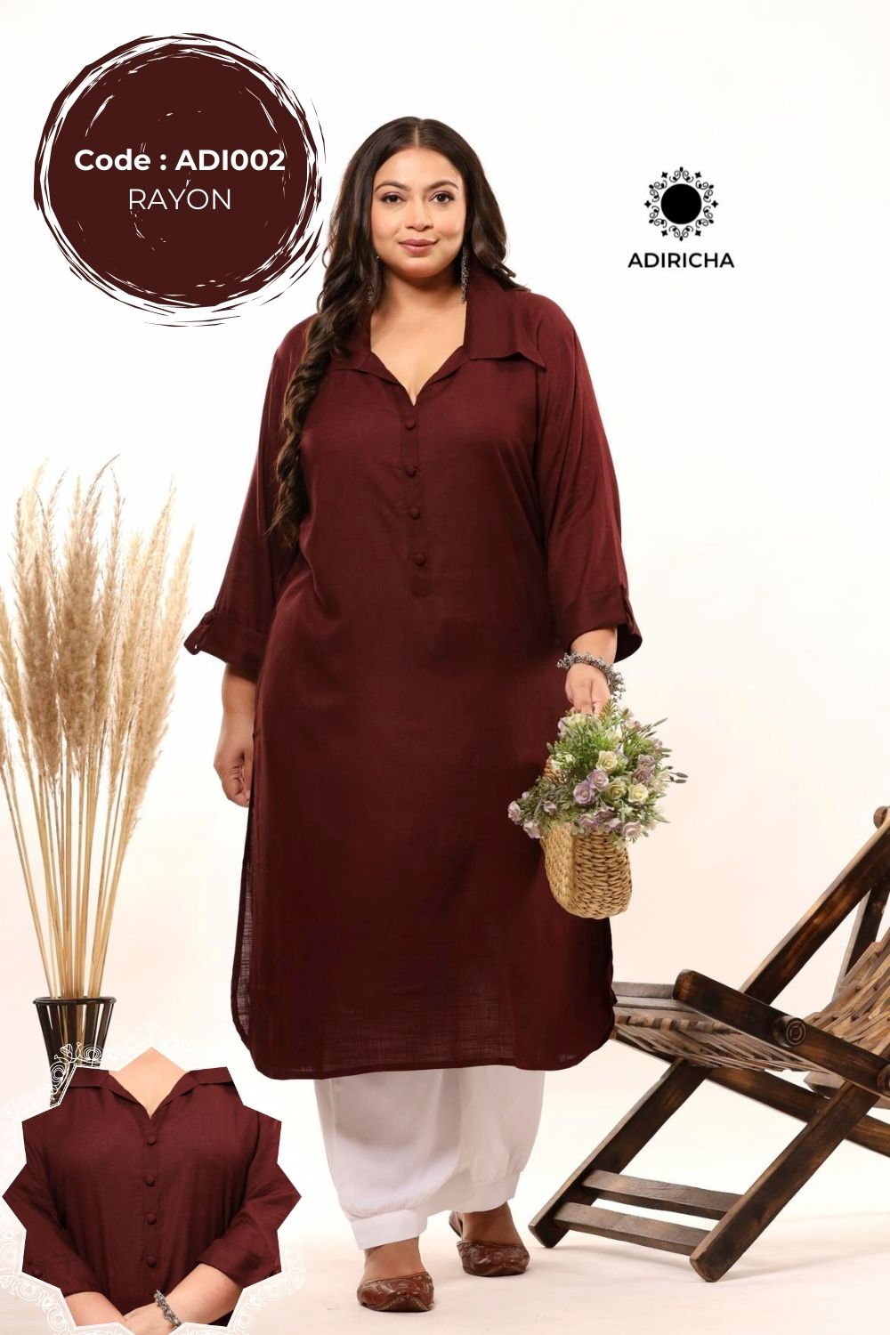 Rayon Kurtis – ADI0002-1