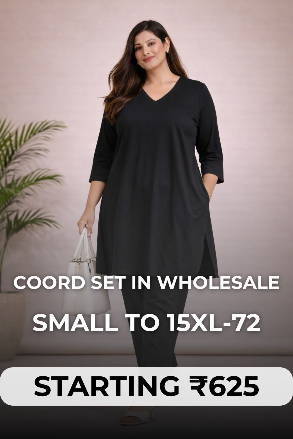 Plus Size Coord Set in Wholesale