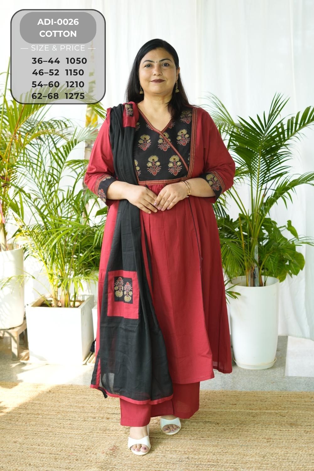 Dupatta Set-ADI0026-16