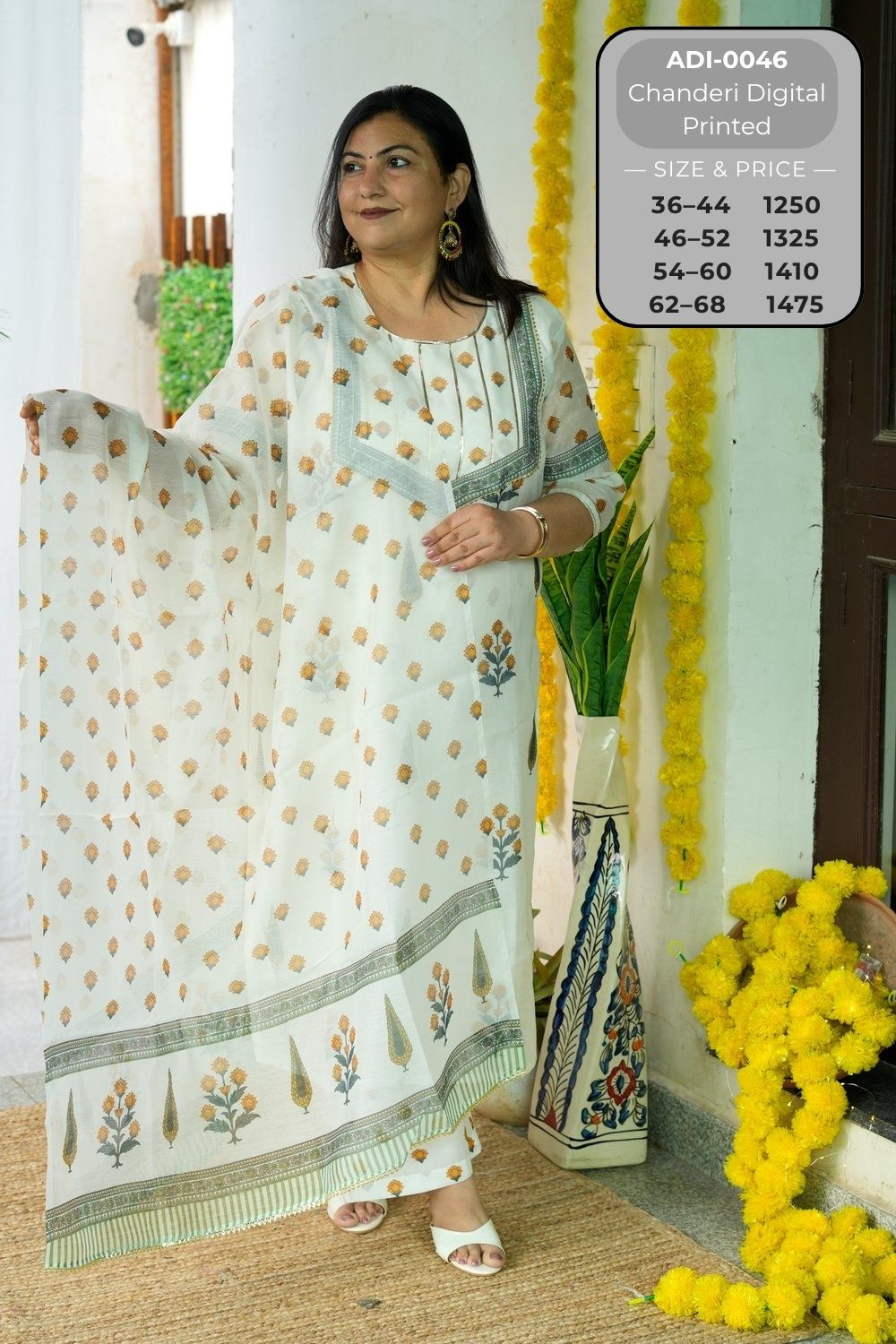 Dupatta Set-ADI0046-22