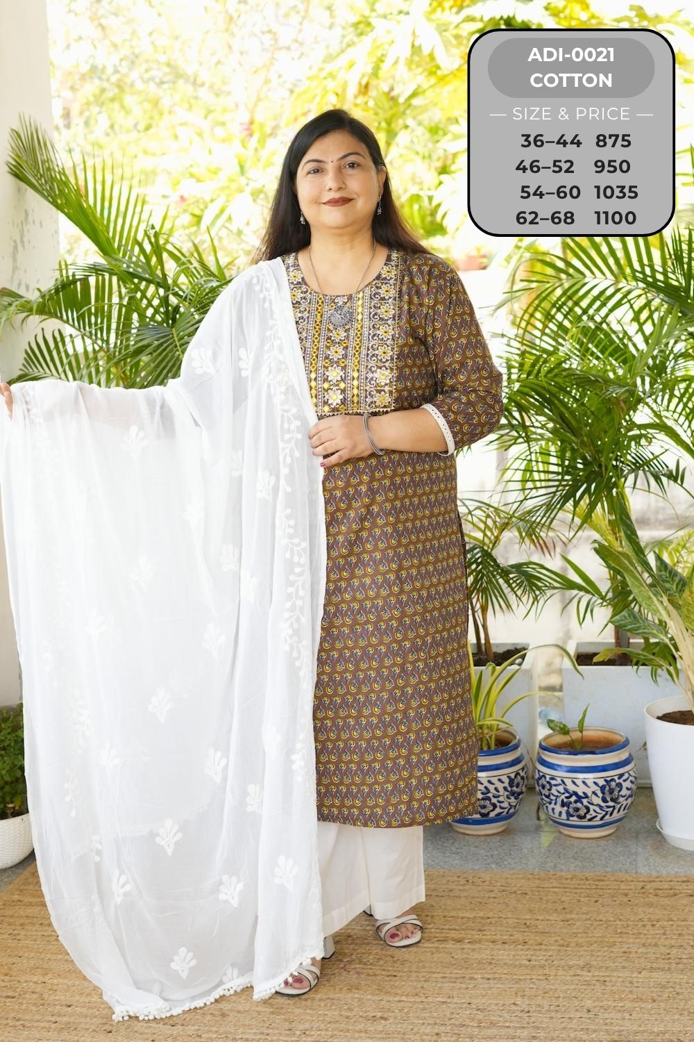 Dupatta Set-ADI0021-8